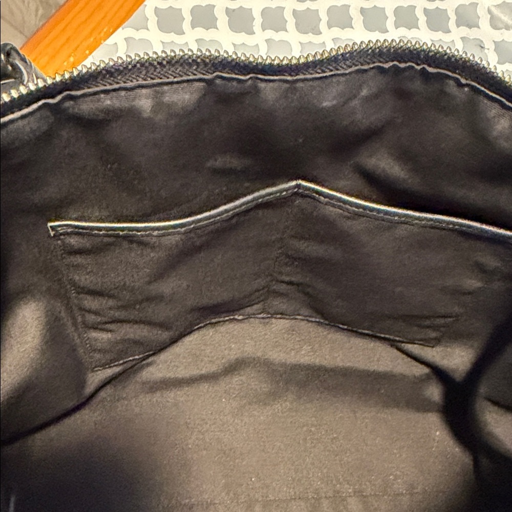 Coach Women's City Tote Bag in Signature Black Canvas and side Leather Pockets…. - Picture 3 of 15